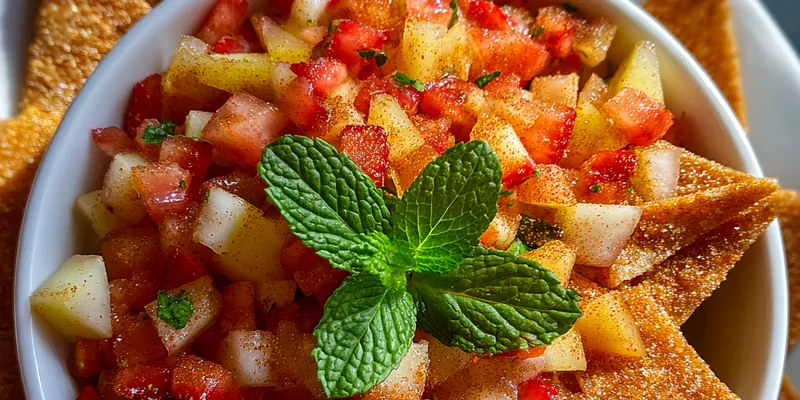 Cinnamon Apple Salsa Delight